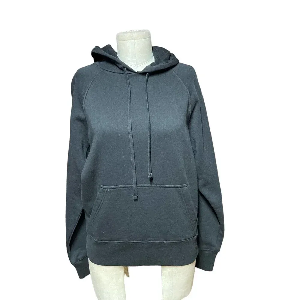 Zadig & Voltaire Clipper Skull Foil Sweatshirt Hoodie Black Gold Size Small‎ - Image 3