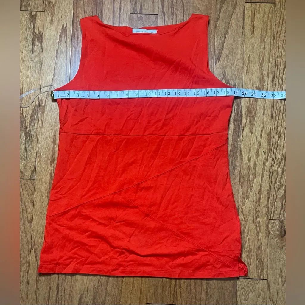 Jones New York Sport- Bold Red Orange Tank Top Size M - Image 5