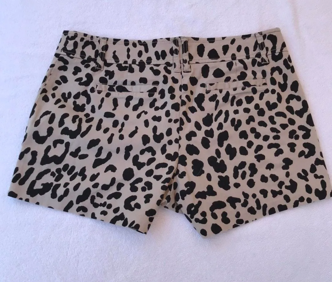 Cache Leopard Print Shorts - Image 2