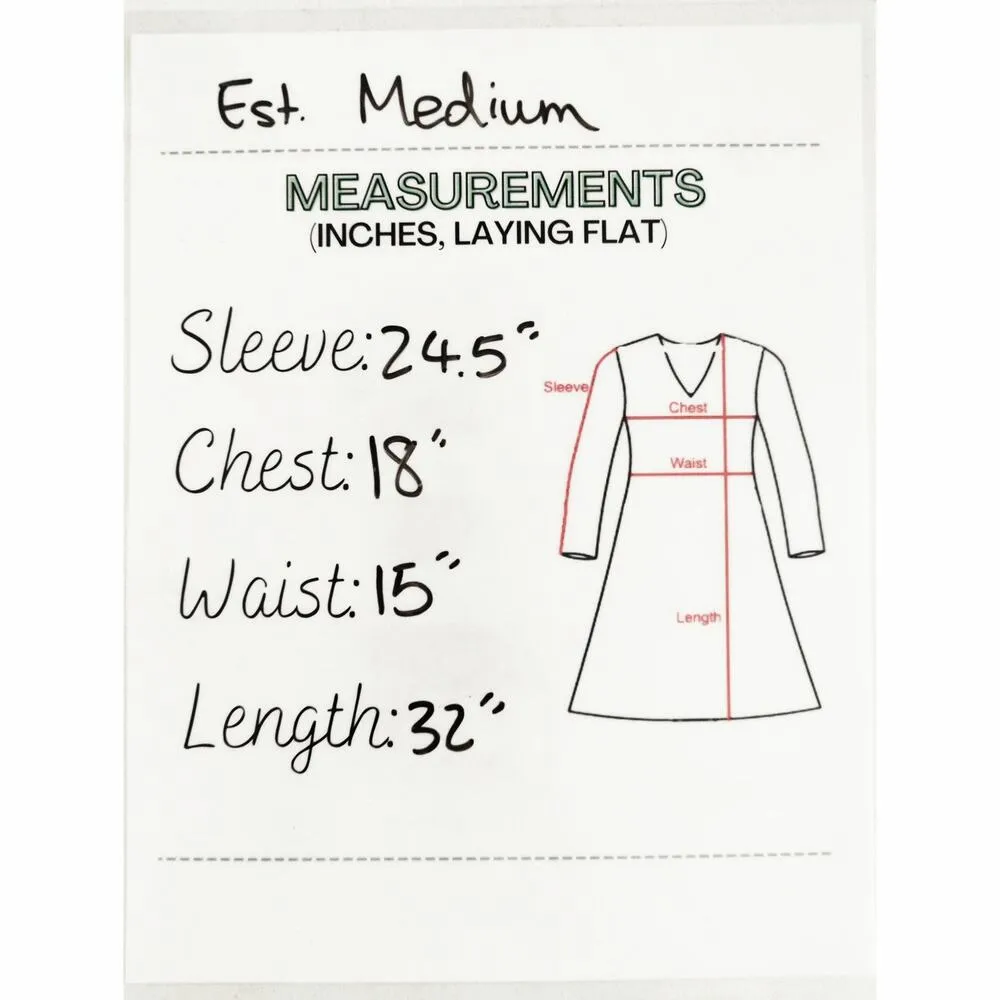 Miss‎ Ord Bell Sleeves Mini Dress Cream Womens Est. MED NWT Coquette Babydoll - Image 9