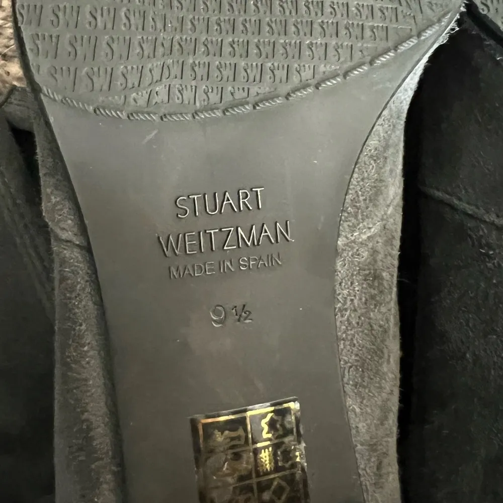 Stuart Weitzman Keenland Women's Knee High Boots Grey Suede - Image 6