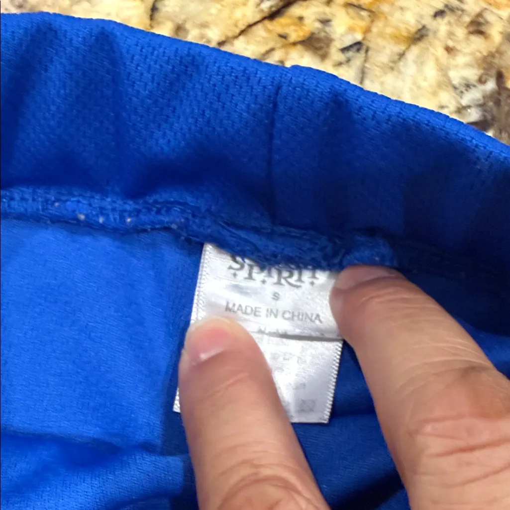 Blue Women's Athletic Shorts - Image 2