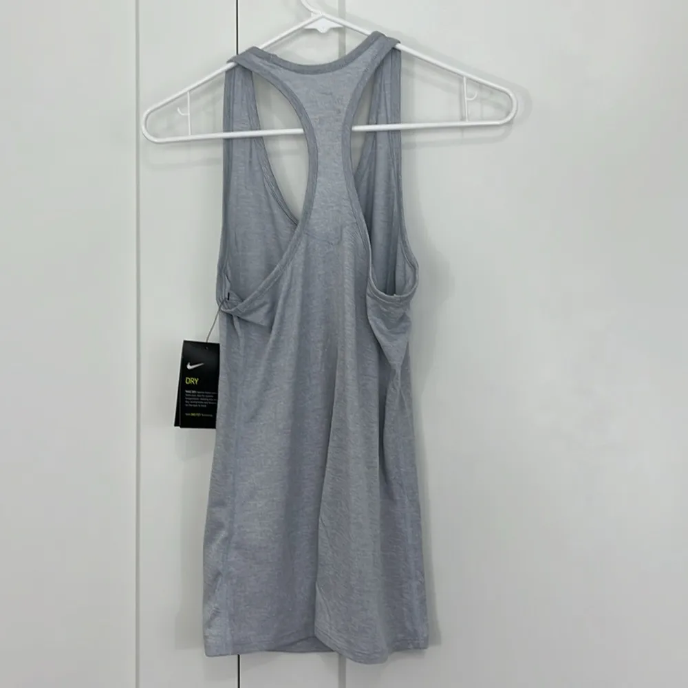 New Nike Small Light Blue Racerback Athletic Tank Top - Image 6