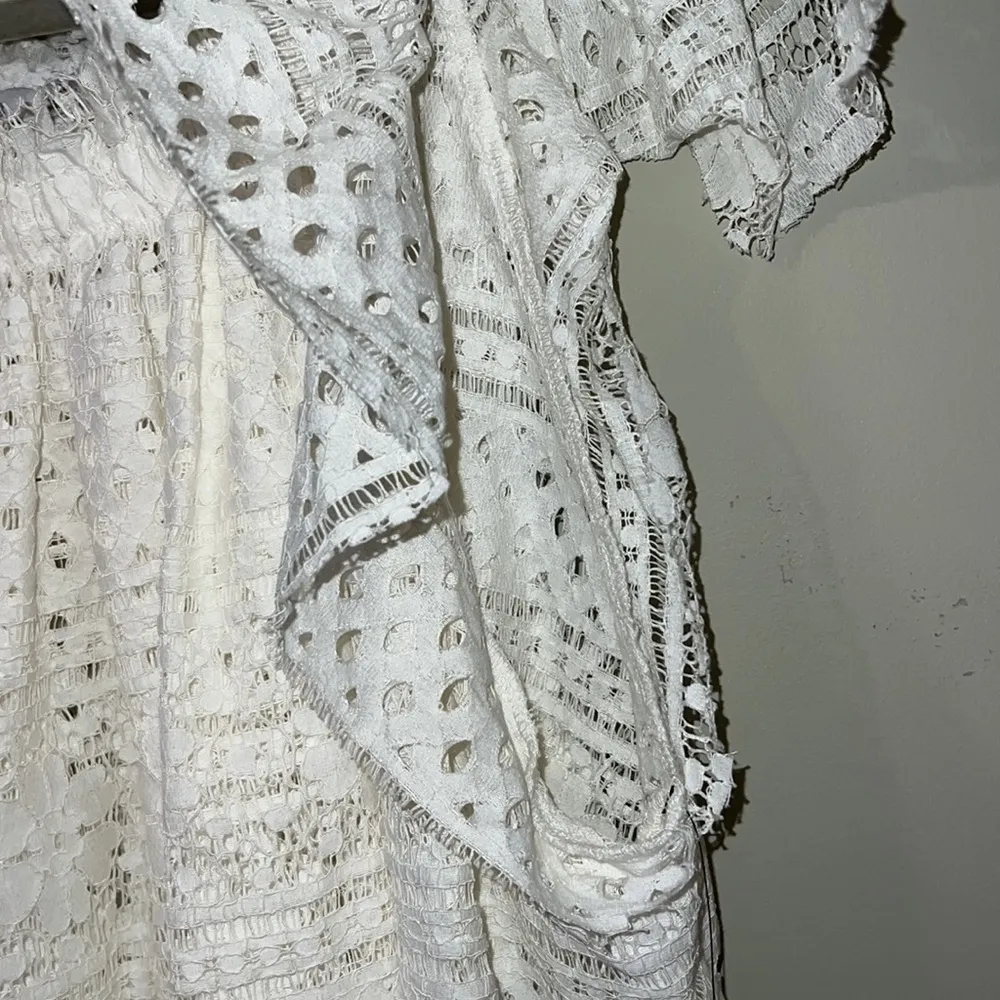 Bishop + Young women’s size XL off shoulder lace white top dressy wedding wear - Image 3