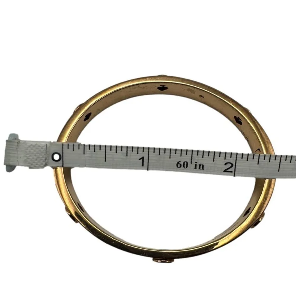 KATE SPADE New York Ru2752 Spot the Spade Gold Tone Bracelet - Image 6