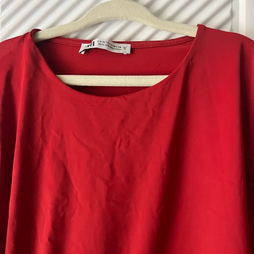 Women's Red Long Sleeve Top - Image 4