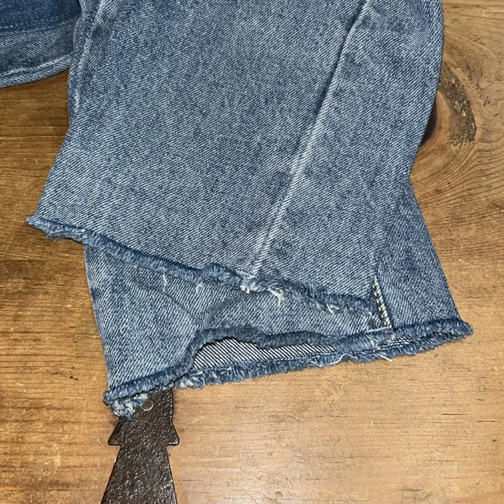 Universal Threads Universal Thread Blue Denim Patchwork Jeans Size 0 - Image 9