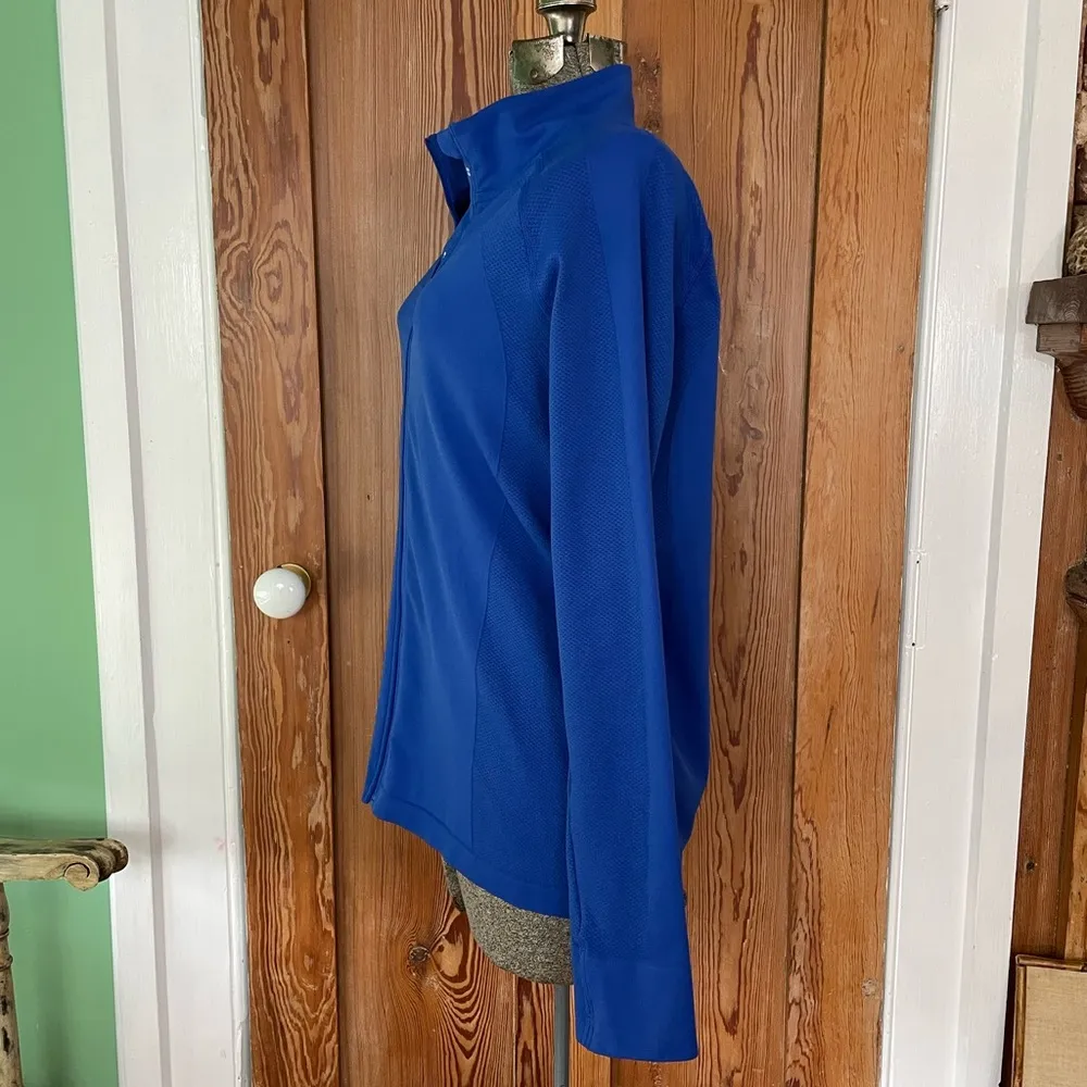 Sweaty Betty Athlete Doubleweight Seamless Workout Zip Up Jacket- Sz 12 🧡🎀 - Image 5