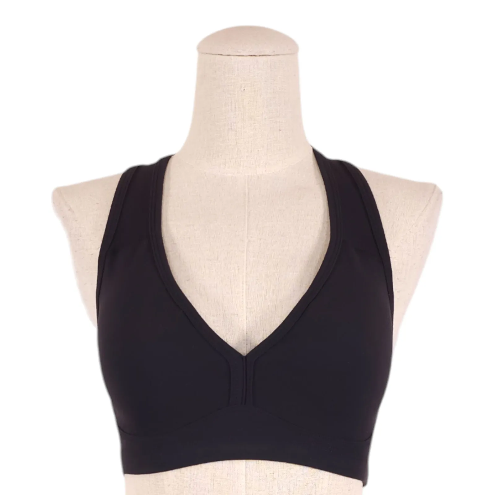 Beyond Yoga Spacedye Lift Your Spirits Bra Black Sz Small - Image 1