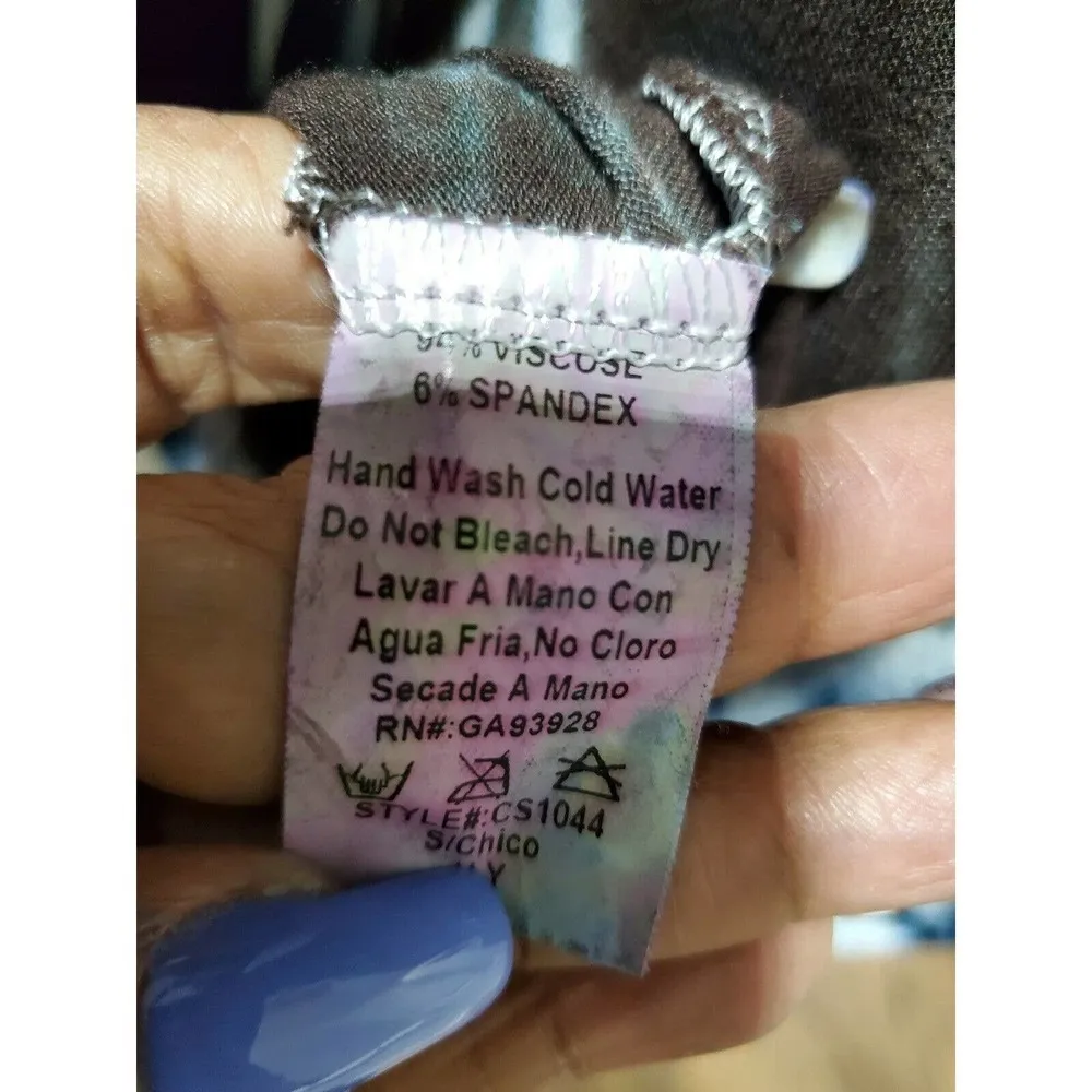 Cals Women's Multicolor Viscose V-Neck Long Sleeve Adjustable Sweater - Image 9