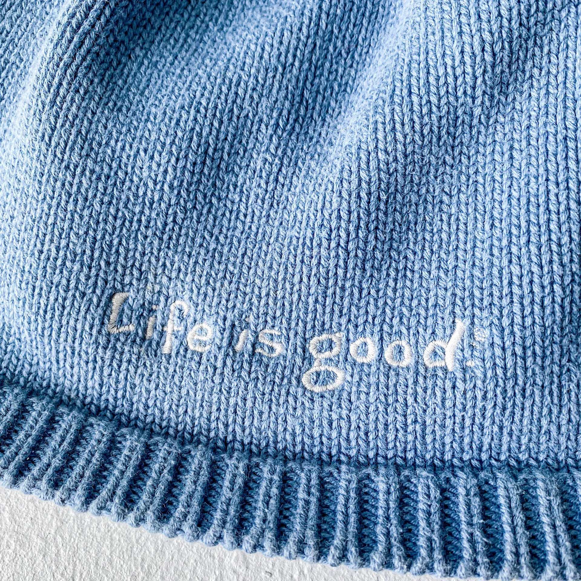 Life is Good Knit Winter Hat / Beanie - Image 3