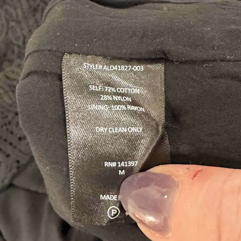 ASTR‎ the label black Mini Dress Medium - Image 5