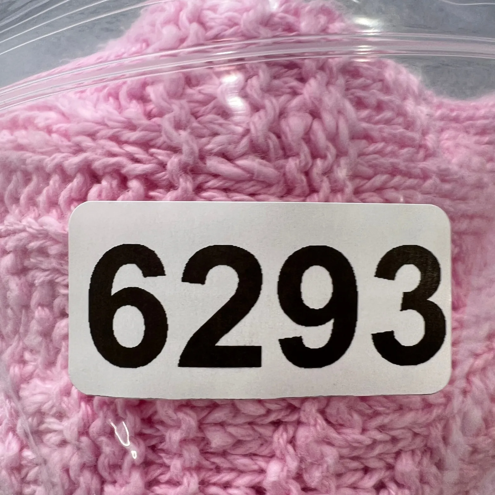 Vintage Eddie Bauer Pink Cotton Sweater Women's Small Made in USA Textured‎ Knit - Image 7