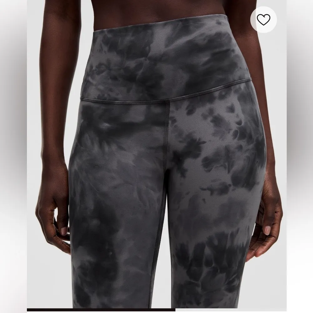 Lululemon Align hi-rise Tie-Dye Leggings - Pink and Blue size 6. - Image 5