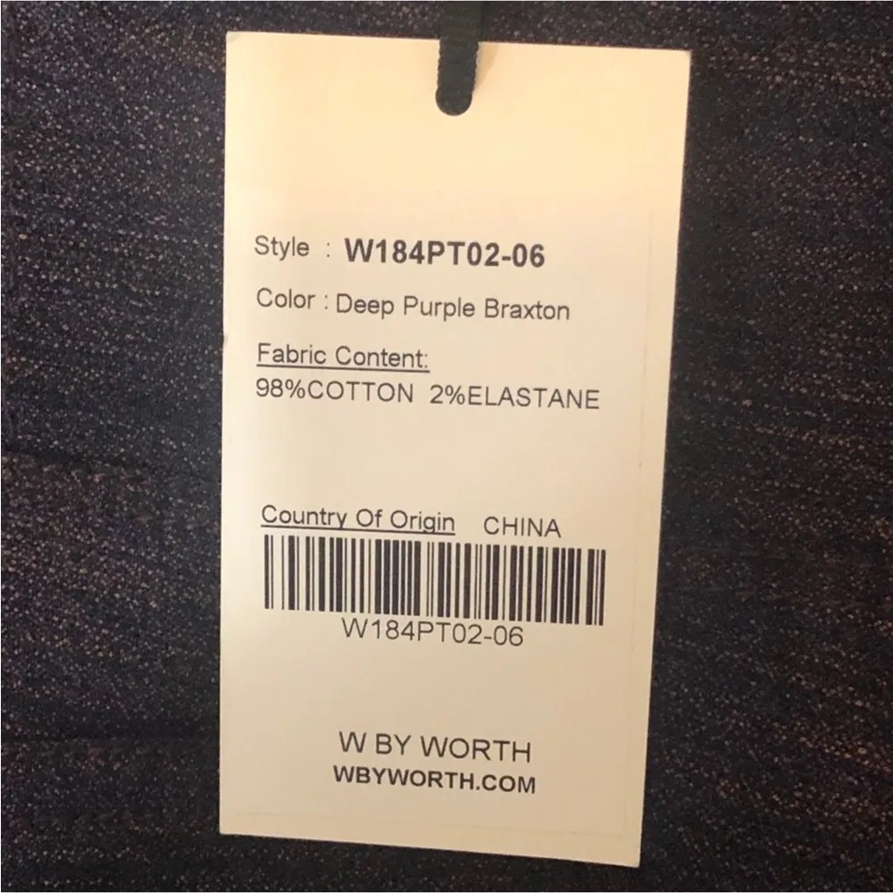 W by Worth High Waist Button Fly Ankle Pant - Image 6