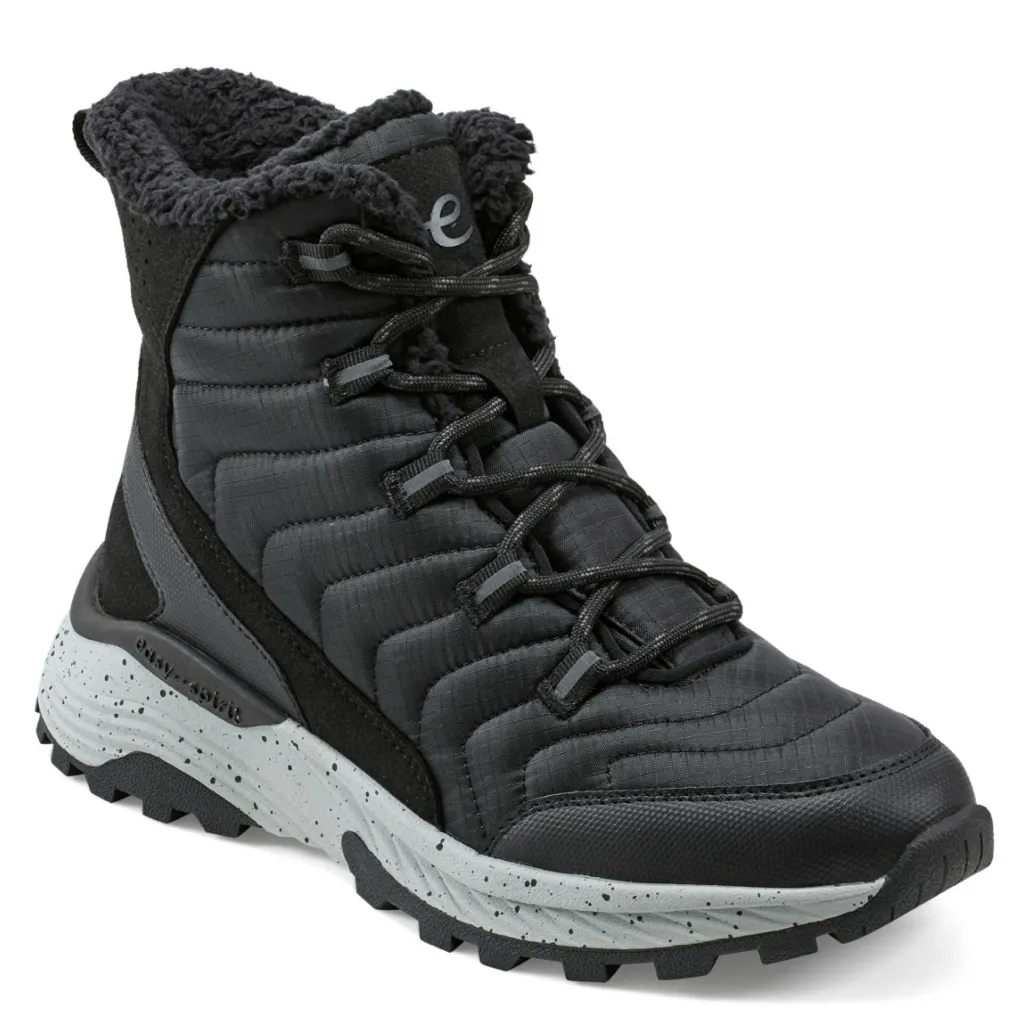 Easy Spirit Black Grey Marnie2 Faux Shearling Lined Ankle Boots NIB 7.5 Marnie 2 - Image 11