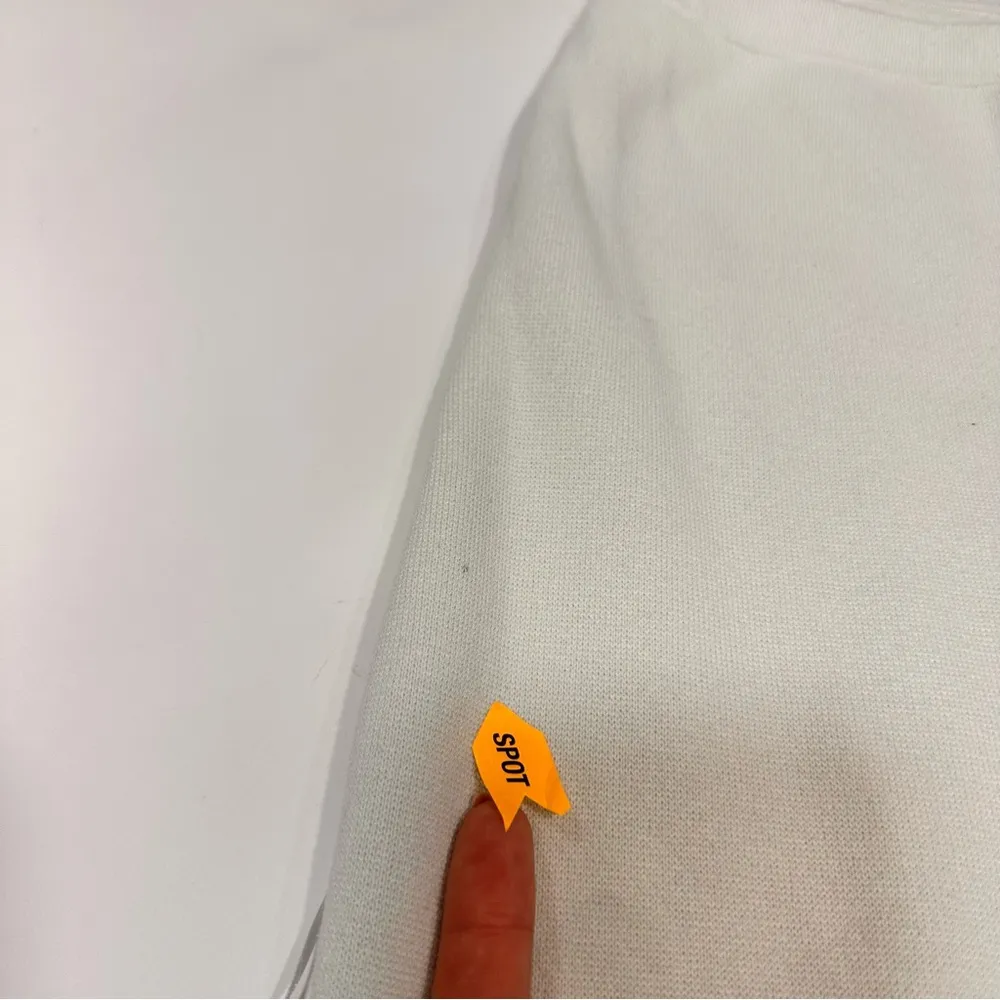 Toccin Cutout Tank Dress Size Small White - Image 8