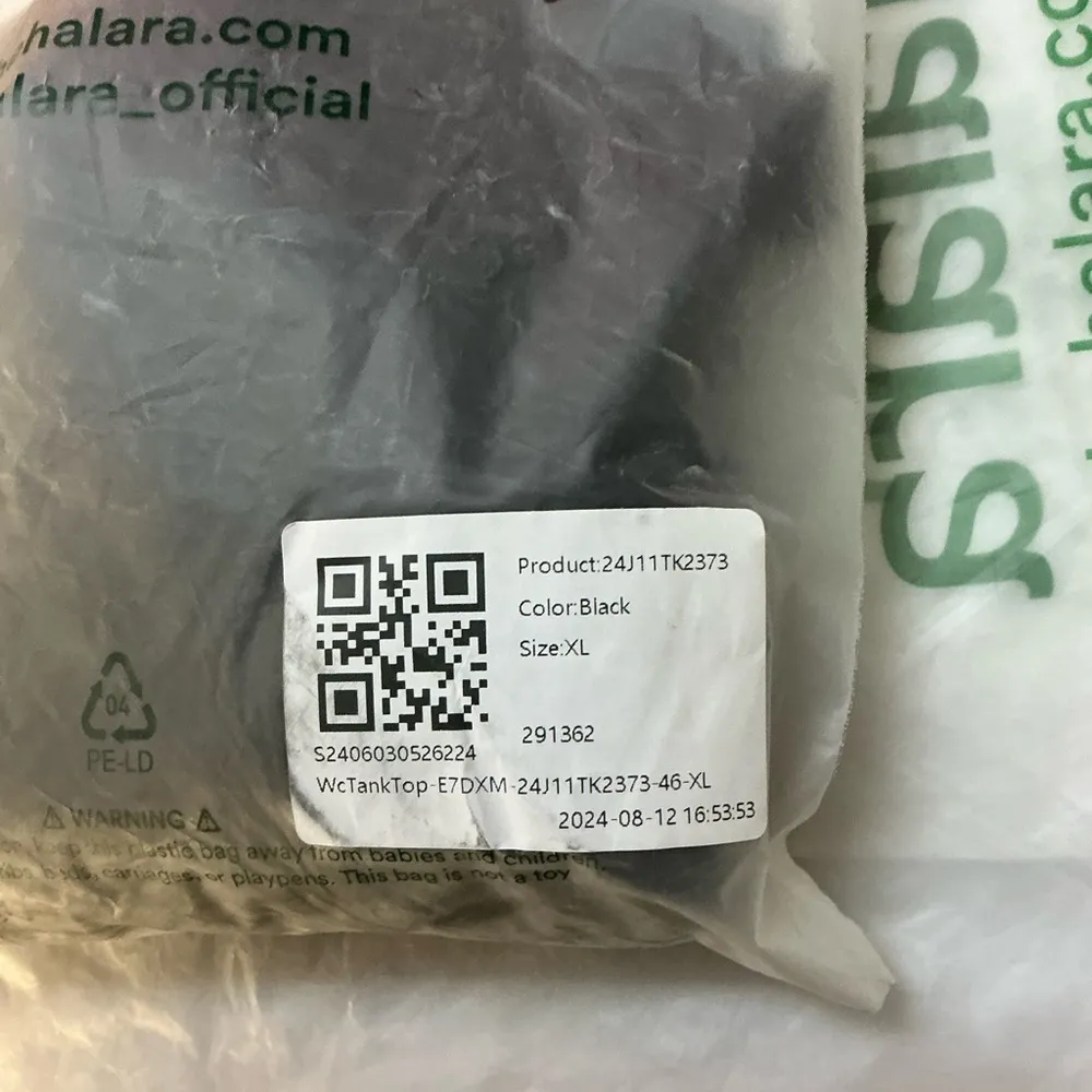 Halara  Ribbed High Low Raw Hem Split Resort
Tank Top - Image 7