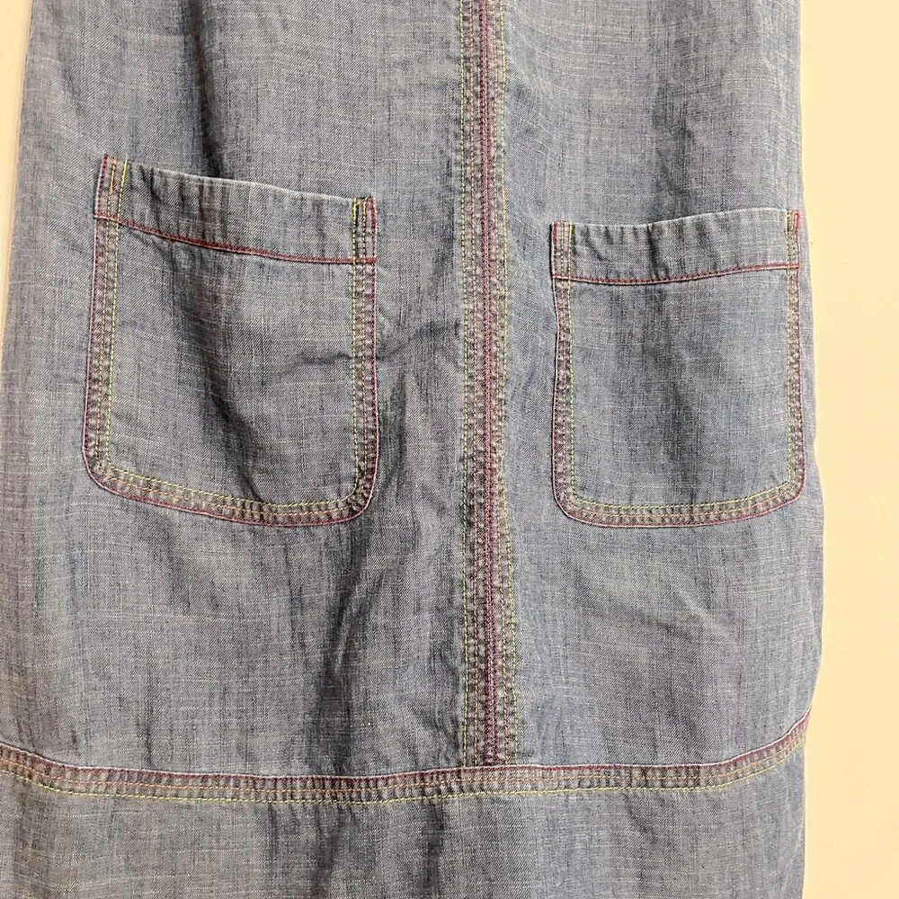 Trina Turk Chambray Shift Dress - Image 8