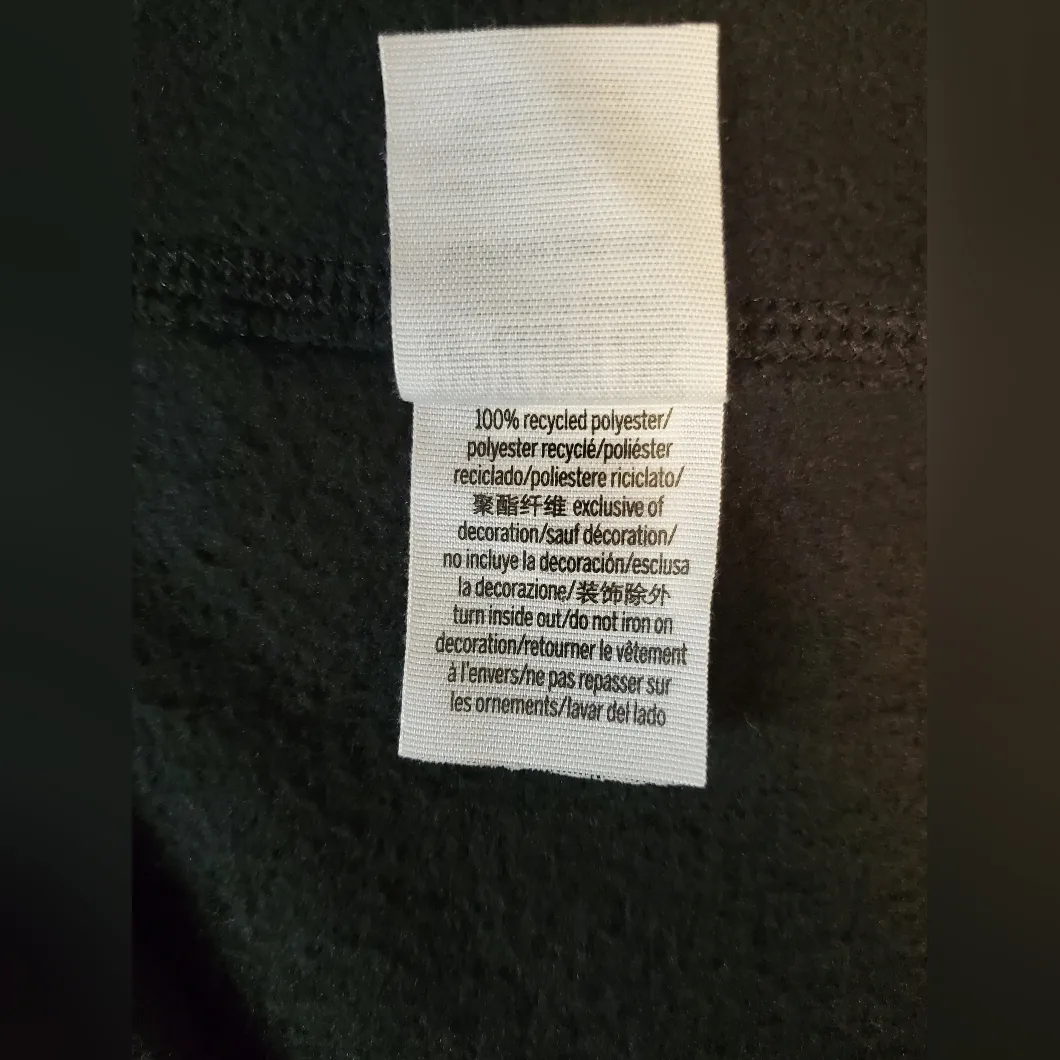 PINK Victoria's Secret Black Half-Zip Sweater Size: SP - Image 10