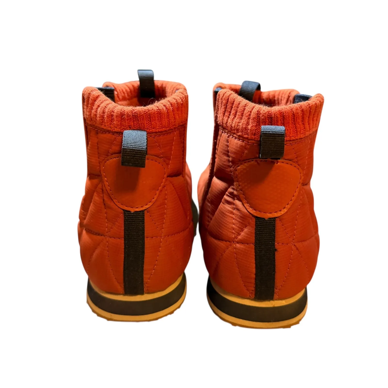Teva Ember Mid Burnt Orange Quilted Slip-On Boots Warm Camping Womens Size 10 - Image 4