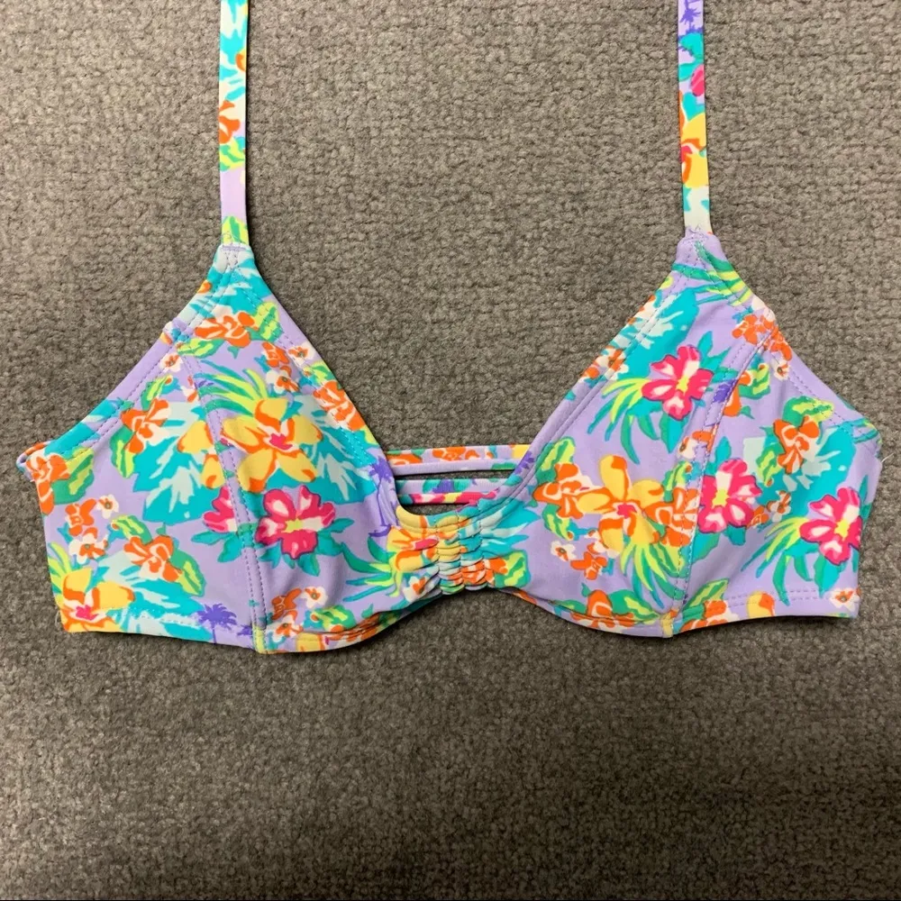 Tropical Swimsuit Top - Image 2