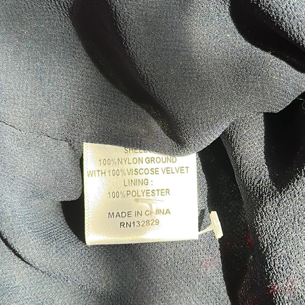 House of Harlow 1960 x Revolve Mona Pants Haze Velvet Multicolor Stripe Wide Leg Size XXS - Image 11