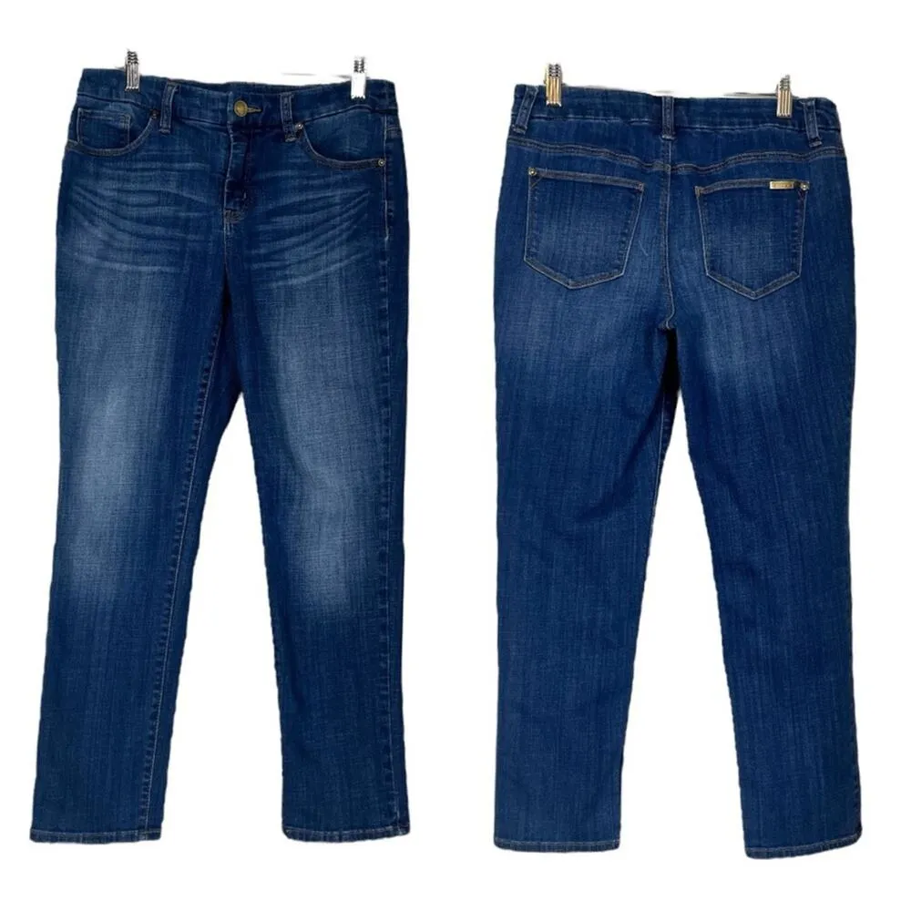 Chico’s Petite Jeans So Slimming Girlfriend Ankle Jeans Mid Rise Women’s Size 4P - Image 7