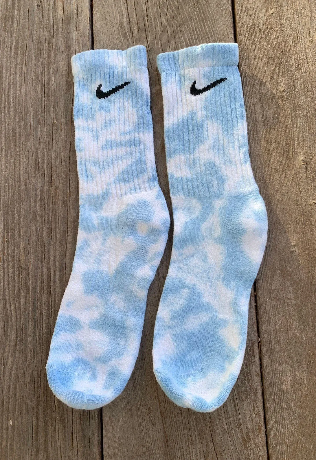 Blue Tie Dye Socks - Image 2