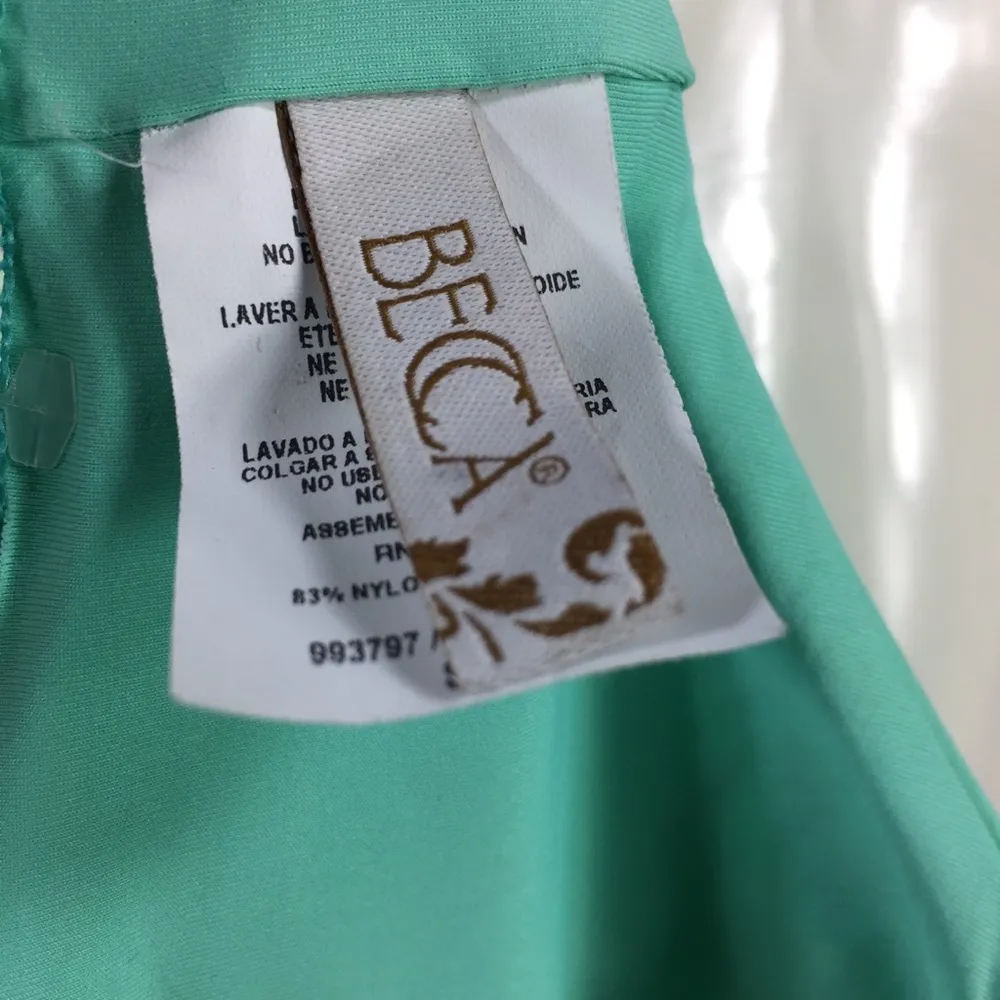 BECCA Strappy Lace Up Back Bikini Top S - Image 5