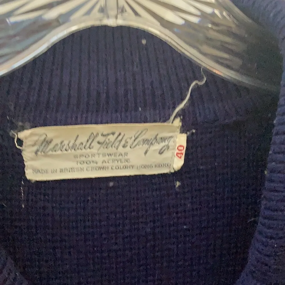 FINAL MARKDOWN Vintage Marshall field & company heavyweight cardigan 40 Size undefined - Image 4