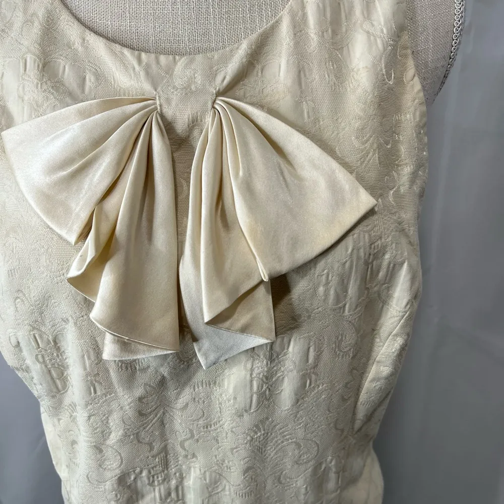 Antonio Melani ivory dress - Image 4