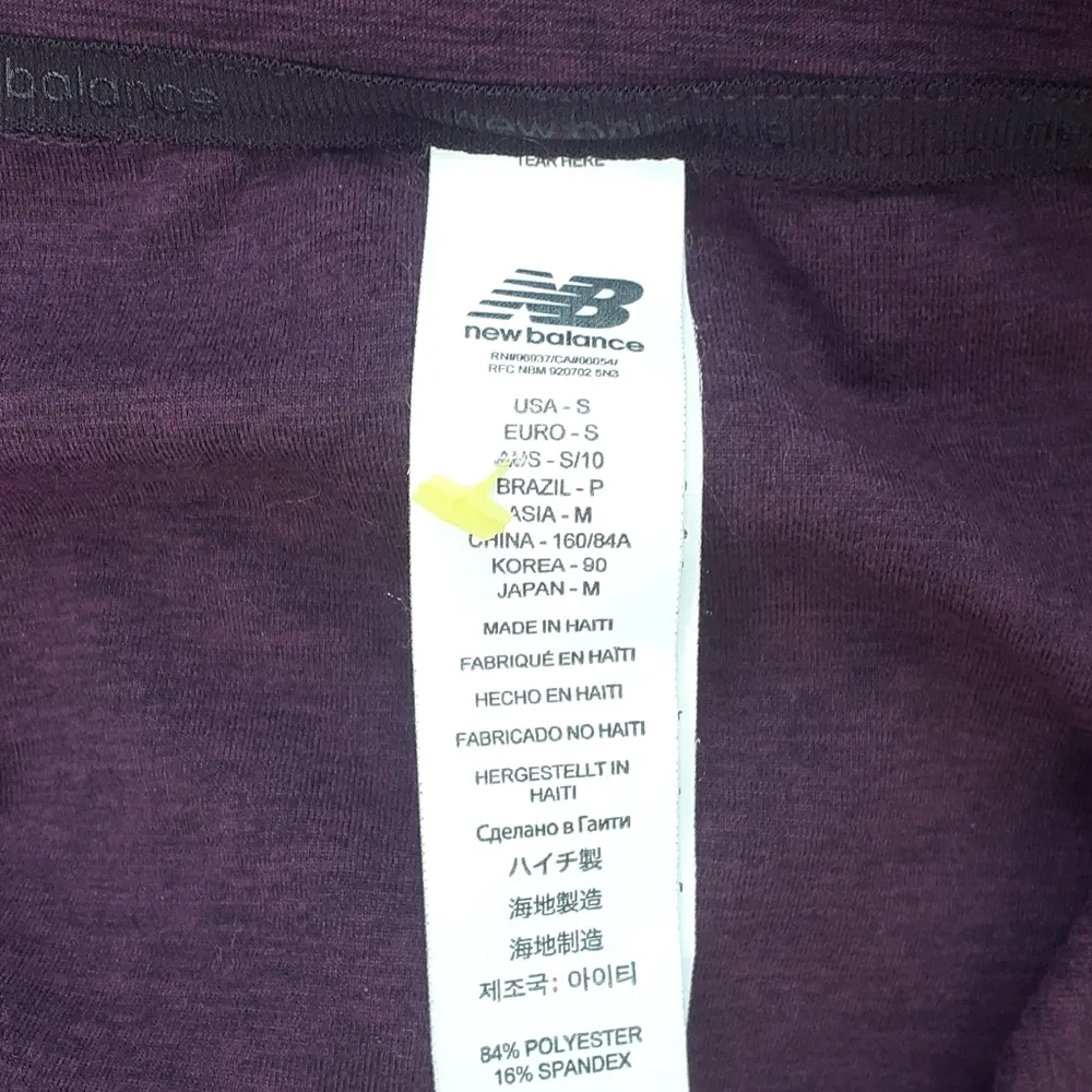 New Balance Quarter Zip SIZE S - Image 2