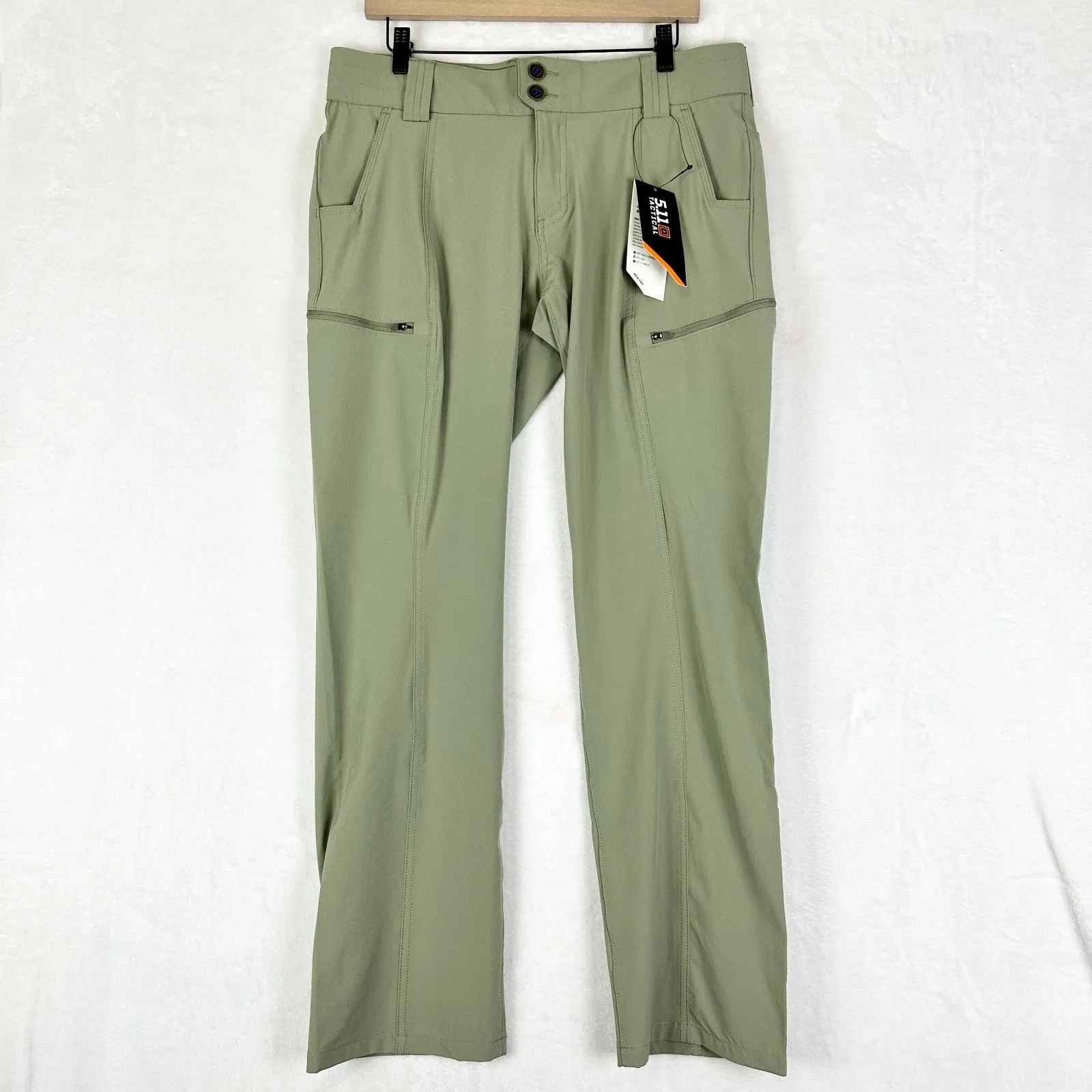 5.11 Tactical Women's Mesa Pant Size 12 NWT Python Stretch Performance - Image 3