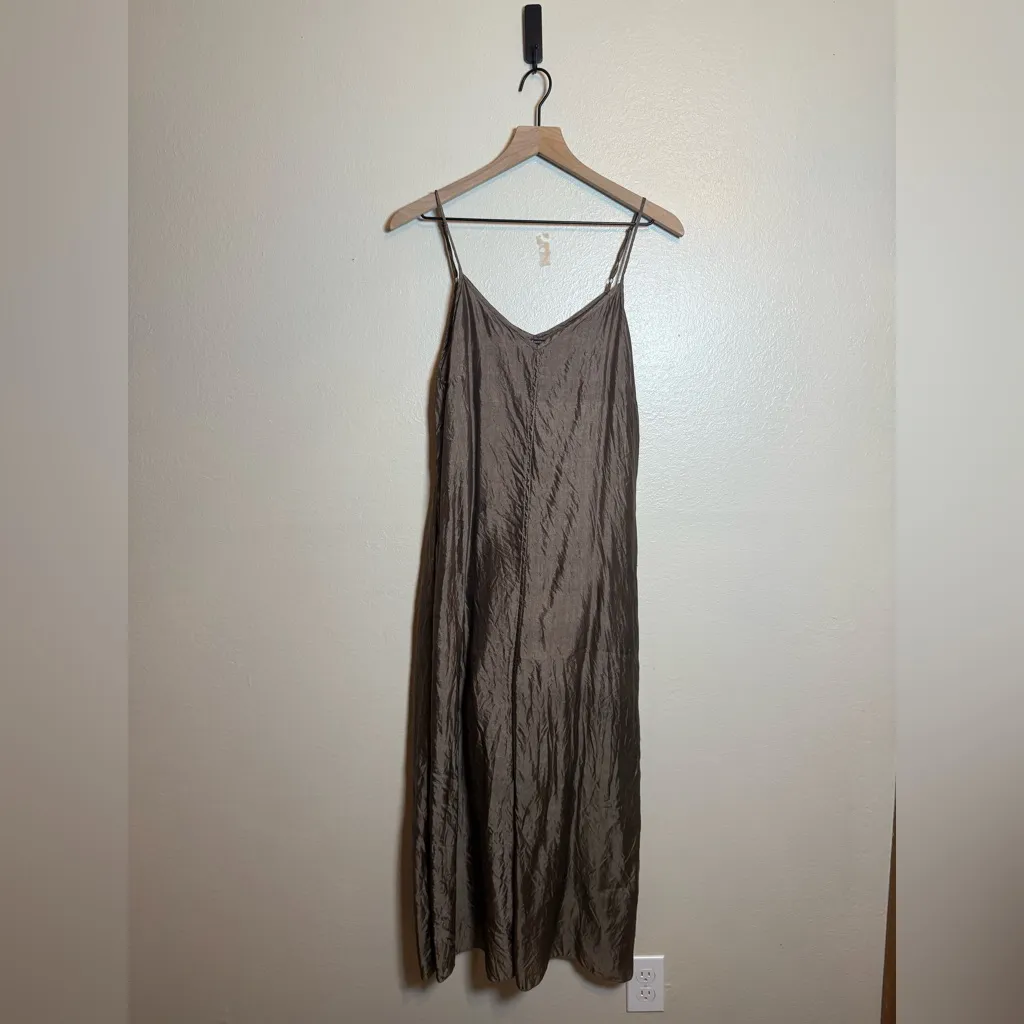 Peruvian Connection Margo 100% Silk Midi Dress - Image 2