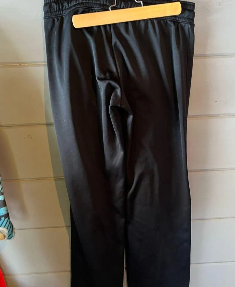 black wide leg sweatpants - Image 3