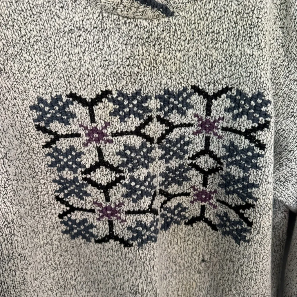 Vintage Christopher & Banks Hand Embroidered Pullover Sweater Women's Size Large - Image 4