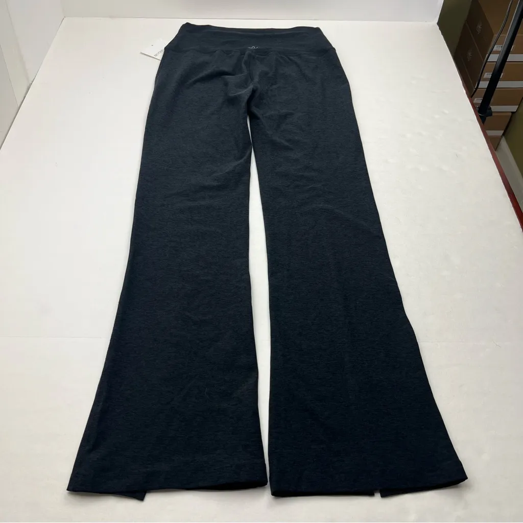 Beyond Yoga Make the Cut Split Ankle Pants Womens SZ XL Spacedye‎ Black Grey NEW - Image 14