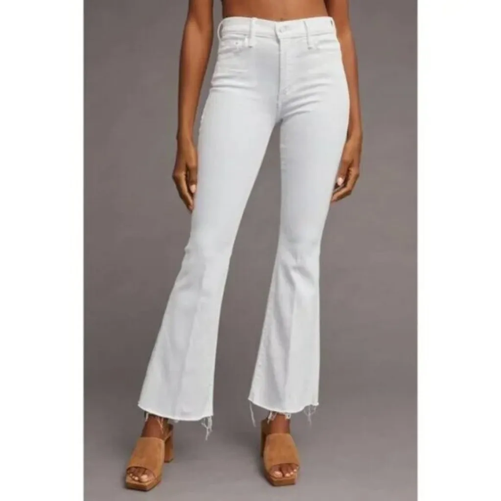 MOTHER The Weekender Fray Jeans in Wash Fairest Of Them All Size US 29 White - Image 3