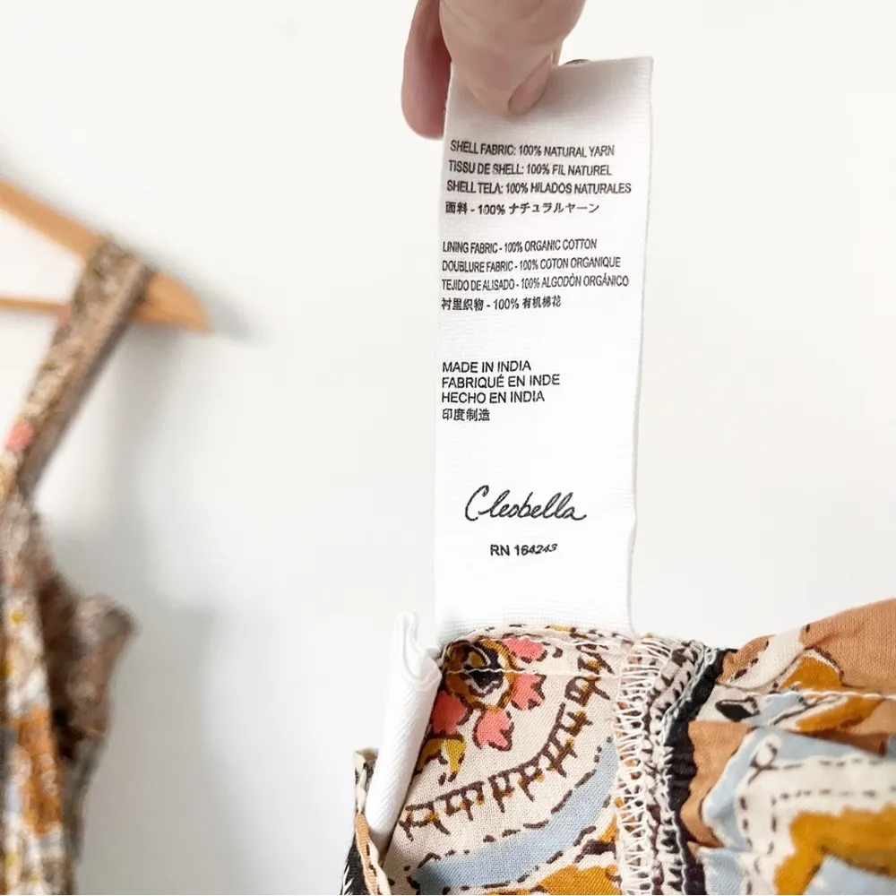 Cleobella Rosalie Sleeveless Tiered Midi Dress in Kaleidoscope - Image 9