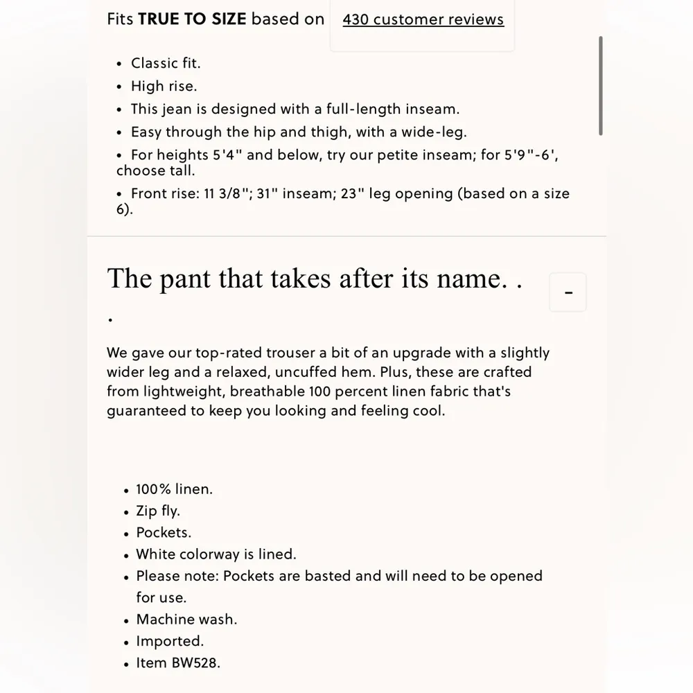 J.Crew  Wide-leg Essential pant in linen - Image 3