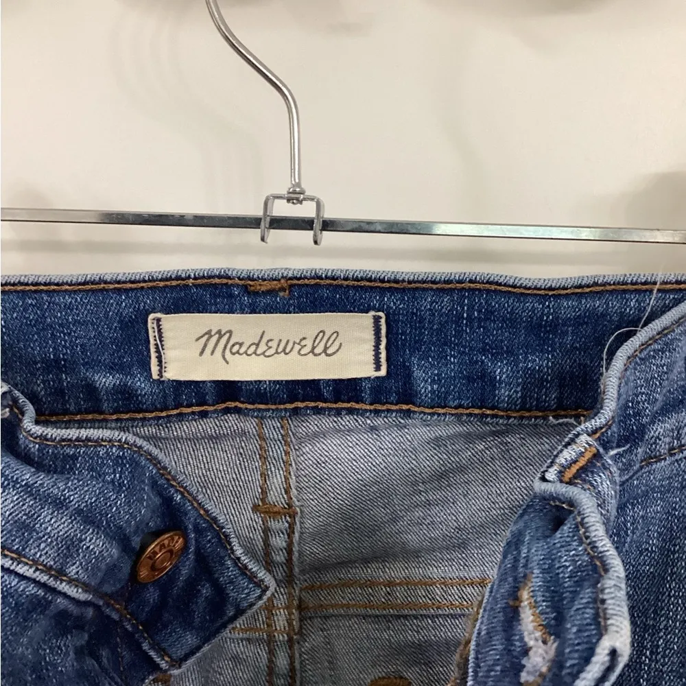 Madewell Blue Ankle Cropped Jeans - Image 2