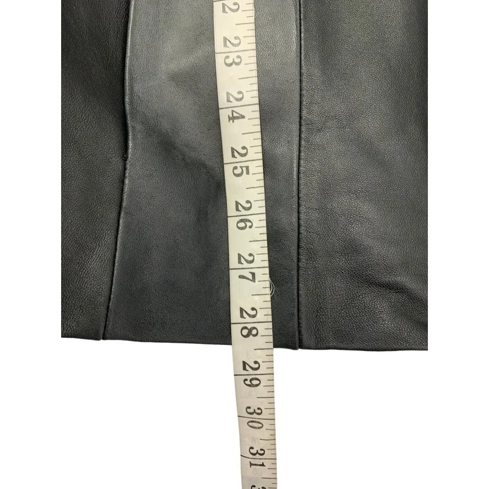 Wilson Leather Thinsulate Insulation Women's Leather Coat Black Size 2X - Image 6