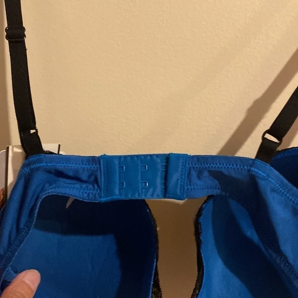 NWT Apartment 9 sapphire and black push up bra size 36B - Image 5