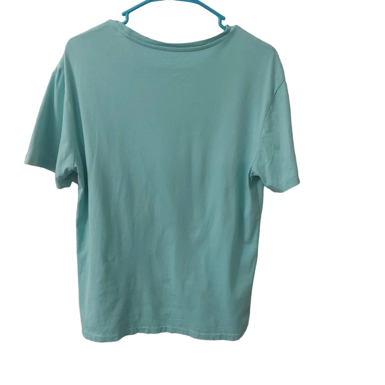 Polo by Ralph Lauren Green Logo T-Shirt M Casual Preppy Minimalist Normcore - Image 4