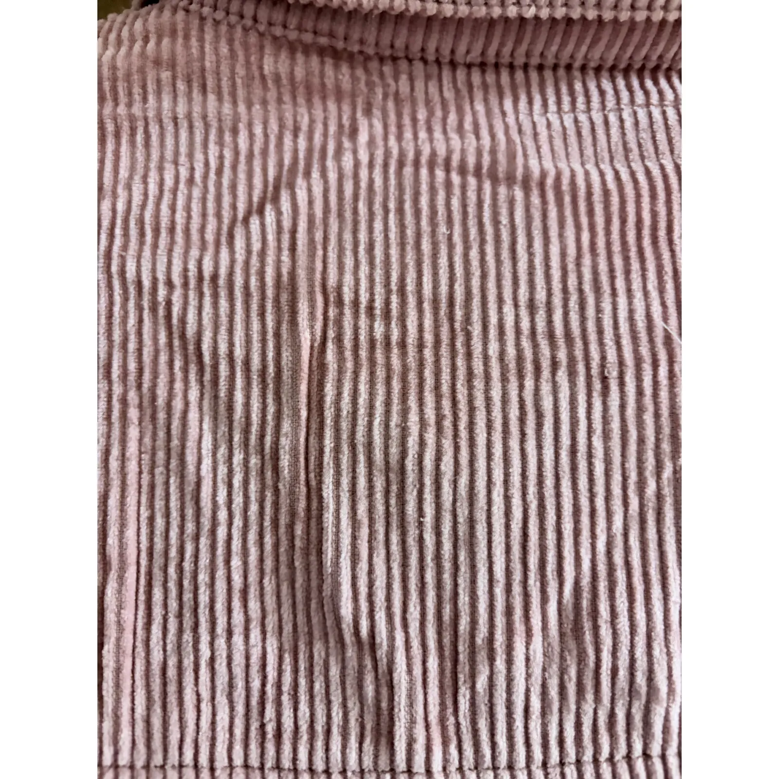 Umgee Pink Corduroy Cropped Flannel SW Jacket size Medium - Image 9