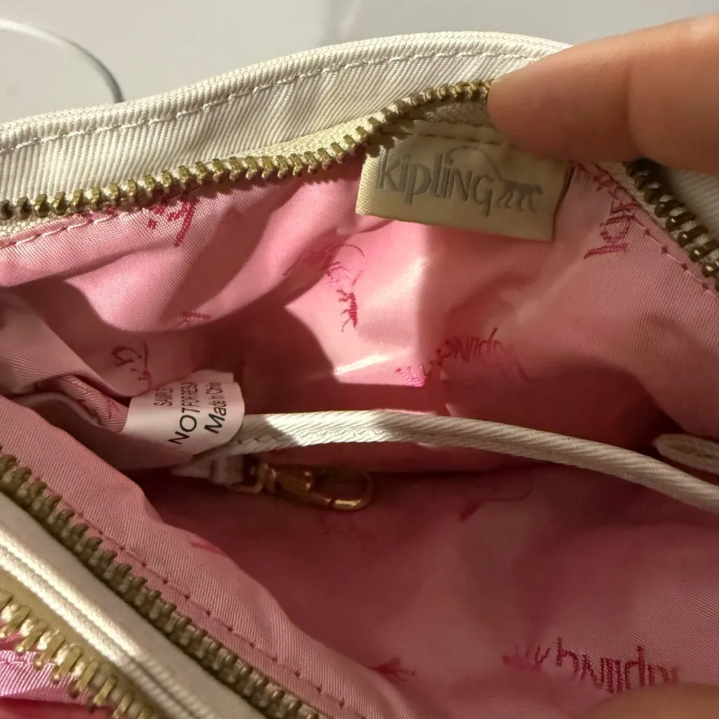 NWT Kipling Lena Crossbody Wallet Bag Combo‎ Tan 8x5” P - Image 8