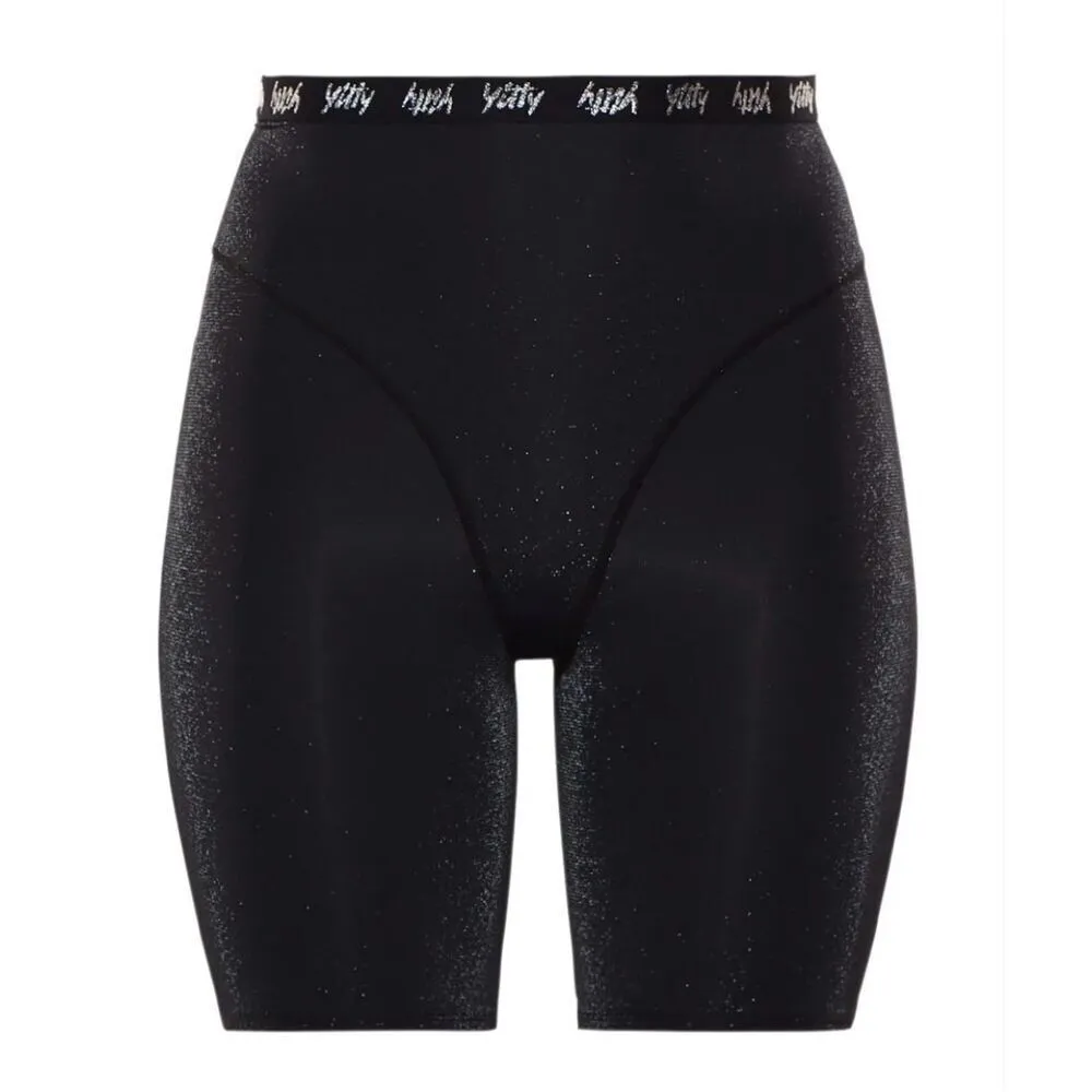 Fabletics Yitty  Spotlight Shaping High Waist Short Shimmered Black Plus Size 2X - Image 3