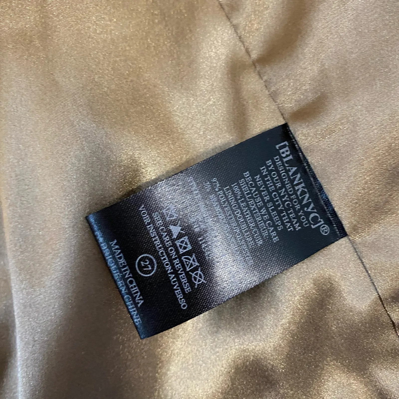 BLANKNYC Leather Mini Skirt Size 27‎ - Image 6