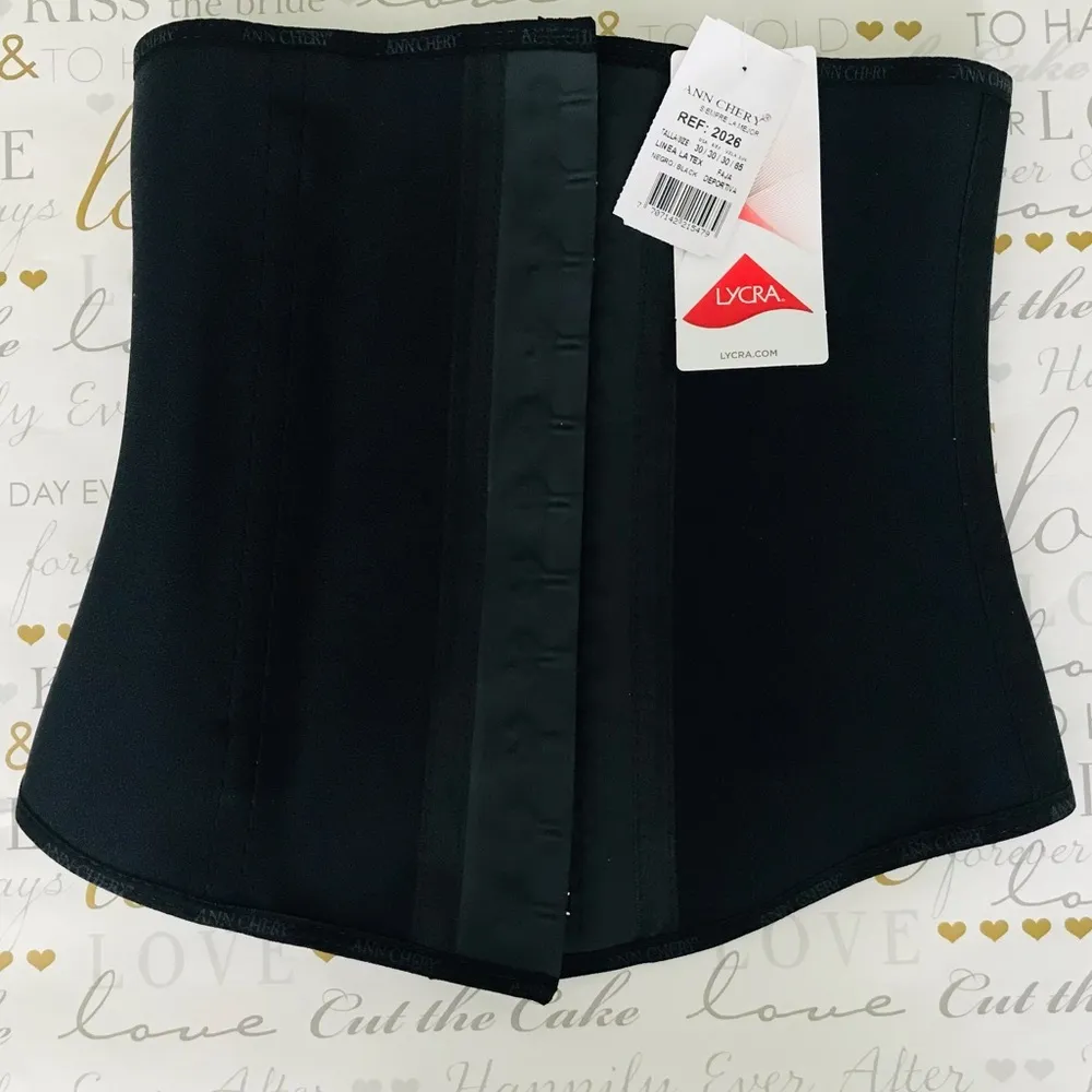 Waist Trainer High Compression latex Black Size XS - Image 6